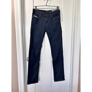 Diesel Straitzee Men's Regular Slim-Straight Regular Waist Jeans Blue Size 28x32